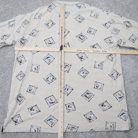 Greg Norman Collection Polo Men's XL Tan Linen Blend Pullover S/S Collared Golf - Picture 7 of 9